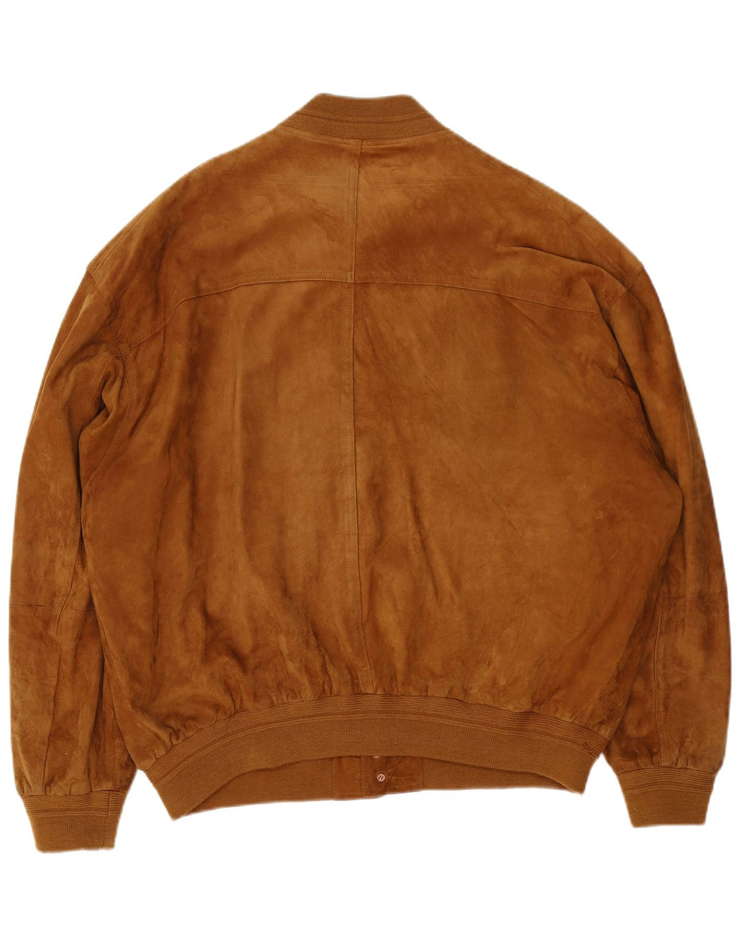 Męska zamszowa kurtka bomber James Dillon UK 44 2XL Brązowa skóra