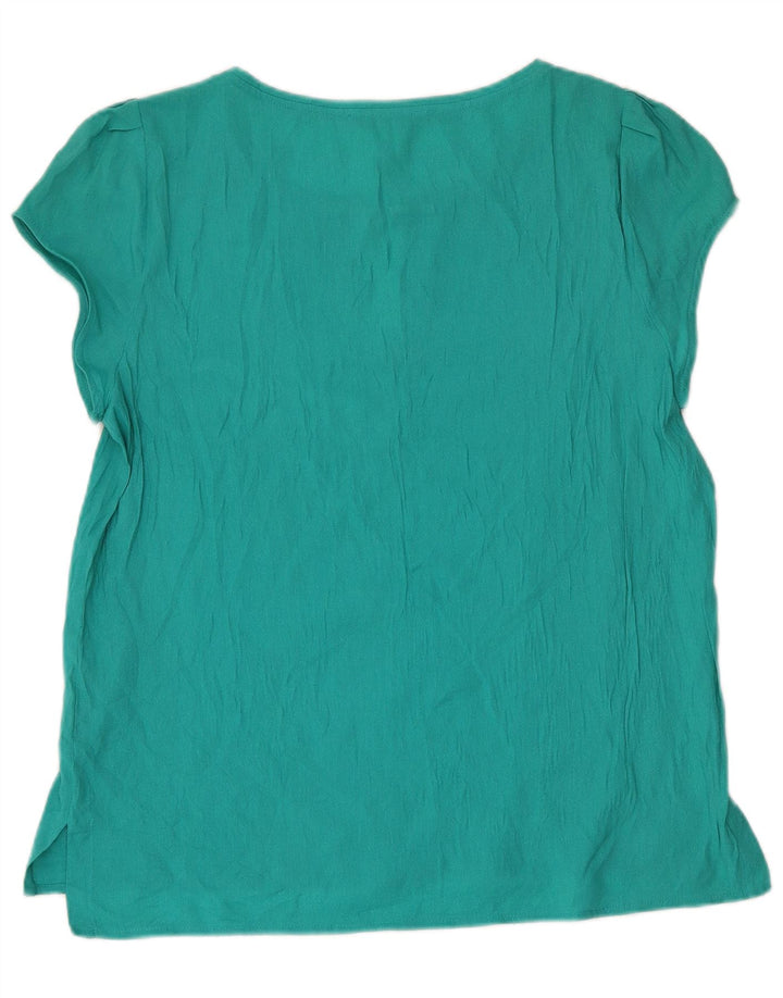 Bluzka damska Zara Top UK 18 XL Turkusowa