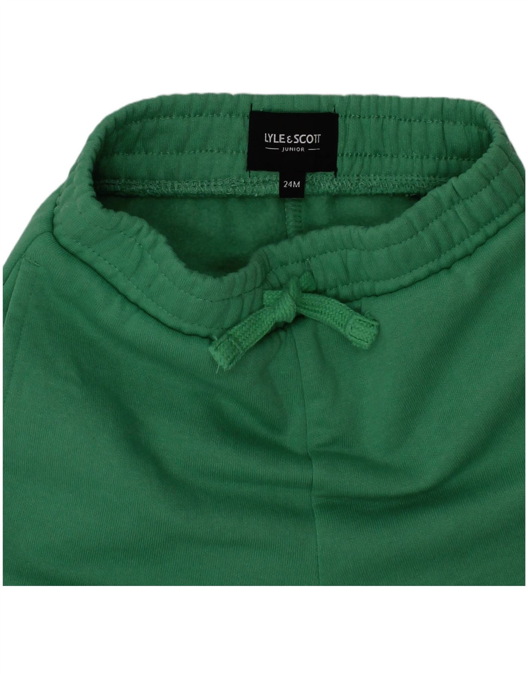 Spodnie dresowe dla dziewczynki Lyle & Scott 18-24 miesięcy, zielona bawełna