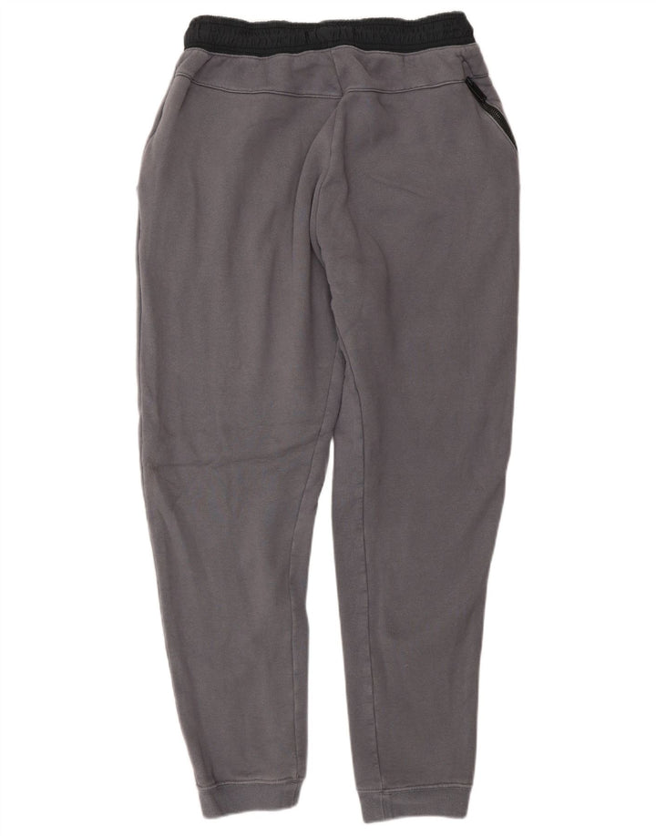 NIKE Womens Tracksuit Trousers Joggers UK 14 Medium  Grey Colourblock