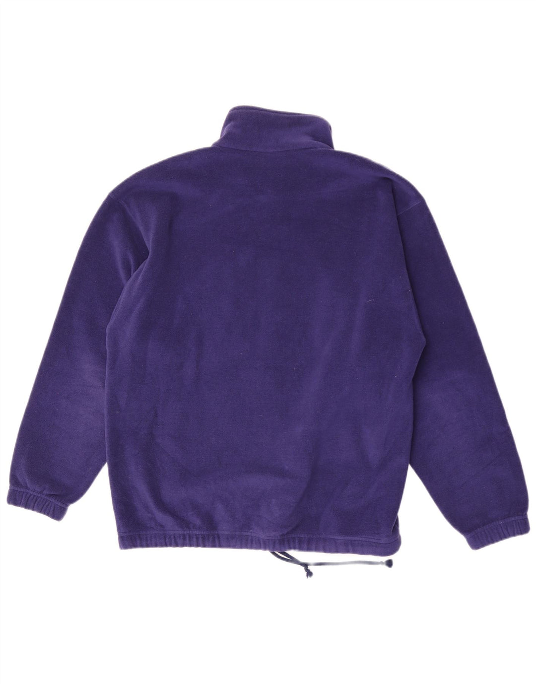 Męski sweter polarowy Sergio Tacchini z zamkiem błyskawicznym, duży, fioletowy