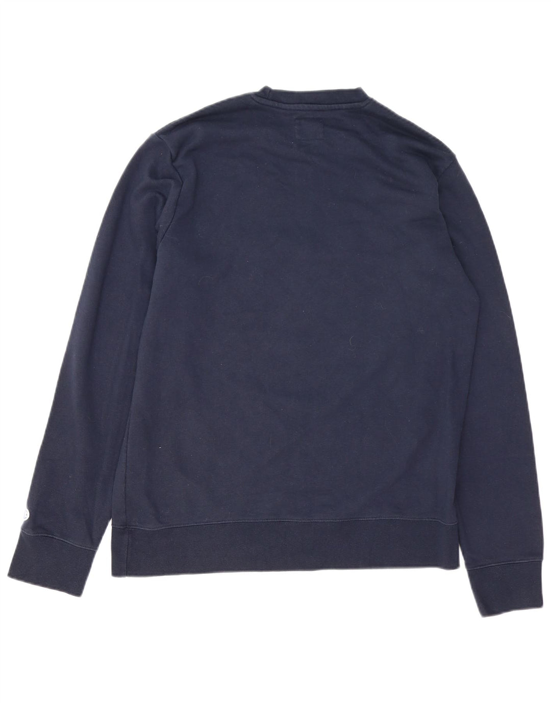 CHAMPION Mens Graphic Sweatshirt Jumper Medium Navy Blue Cotton Vintage Champion and Second-Hand Champion from Messina Hembry 