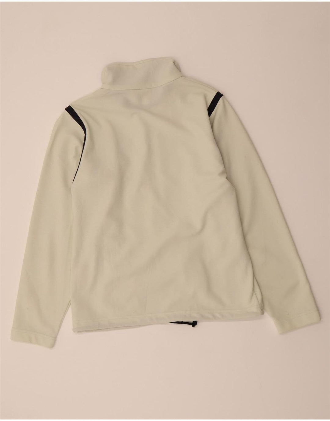 KAPPA Womens Tracksuit Top Jacket UK 16 Large  Beige Polyester Vintage Kappa and Second-Hand Kappa from Messina Hembry 