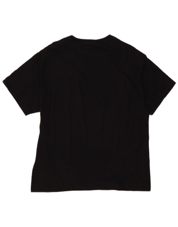 Męski T-shirt Champion z grafiką, XL, czarny