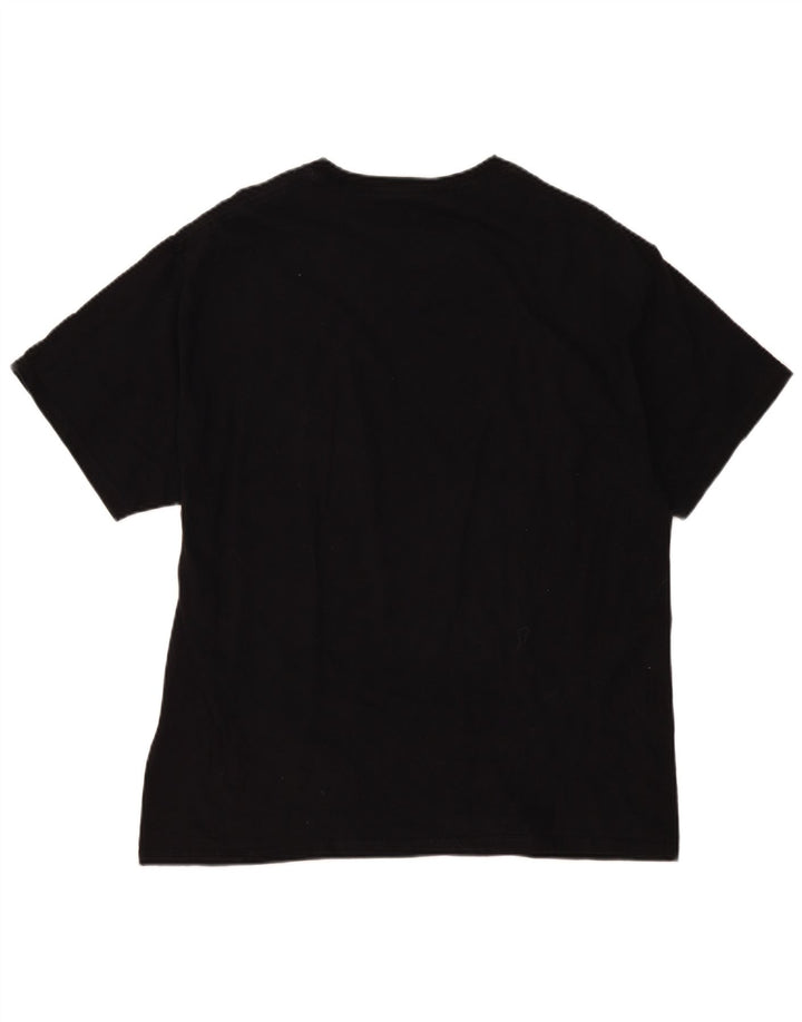 Męski T-shirt Champion z grafiką, XL, czarny