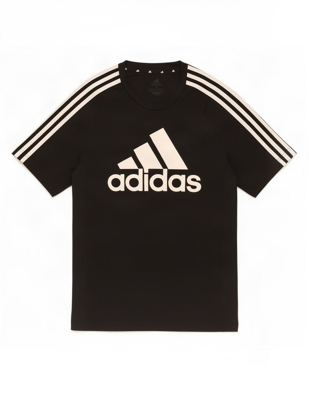 Męska koszulka z grafiką Adidas Aeroready Top, mała, czarna, z poliestru