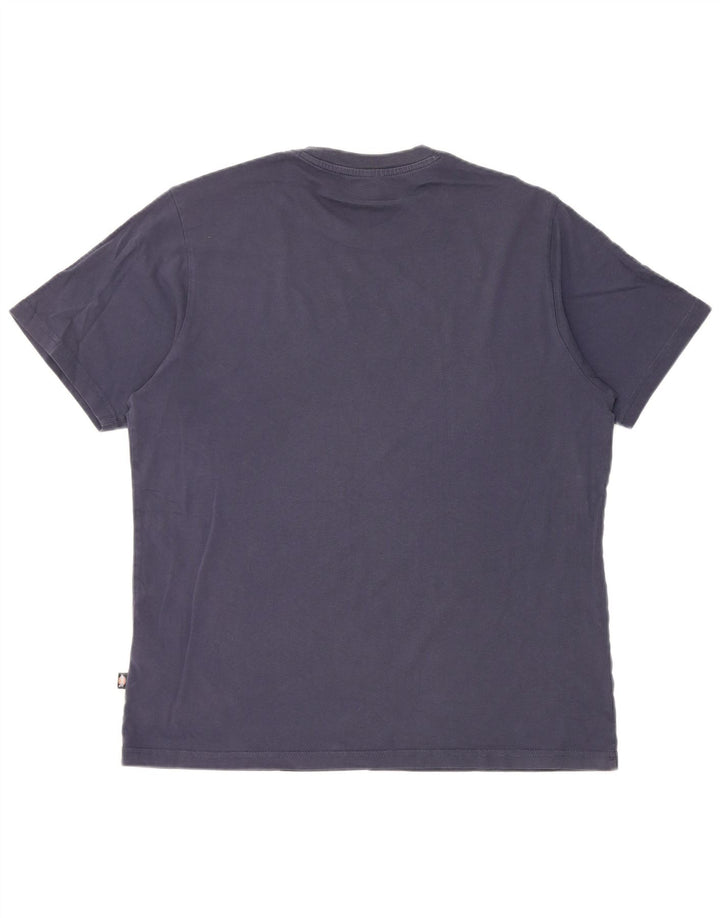 T-shirt męski Dickies, średni, granatowy, bawełniany