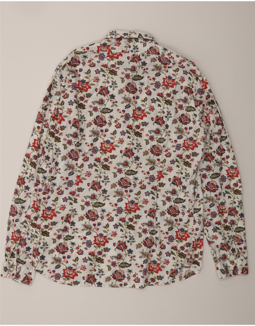 Koszula męska REPLAY XL, wielobarwna, bawełniana w kwiaty