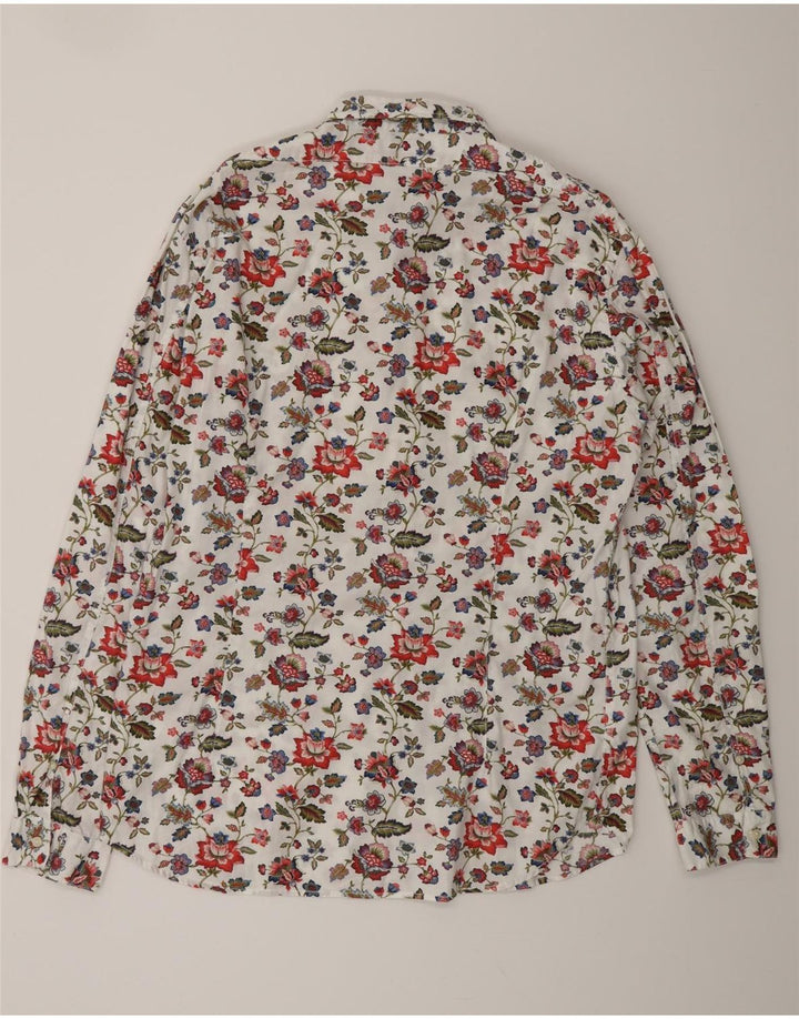 Koszula męska REPLAY XL, wielobarwna, bawełniana w kwiaty