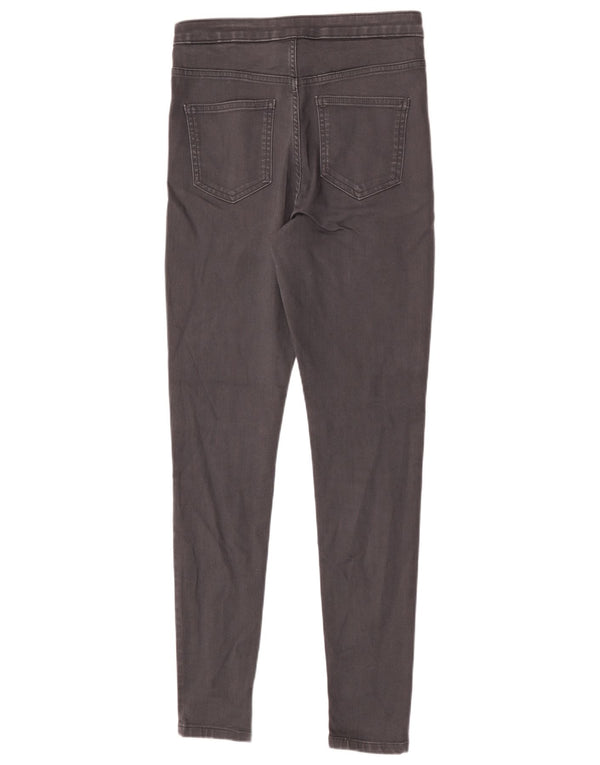Marks & Spencer Damskie jeansy skinny z wysokim stanem UK 12 Medium W30 L30 Szare