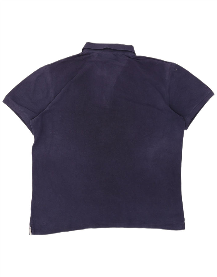 Męska koszulka polo GANT 3XL granatowa