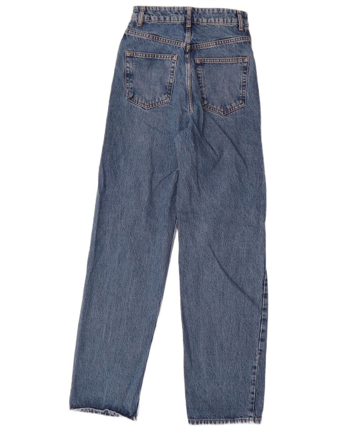 Damskie proste dżinsy Topshop W26 L30 Niebieskie bawełniane