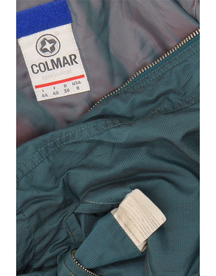 COLMAR Damska kurtka wiatrówka oversize IT 44 Średni zielony nylon