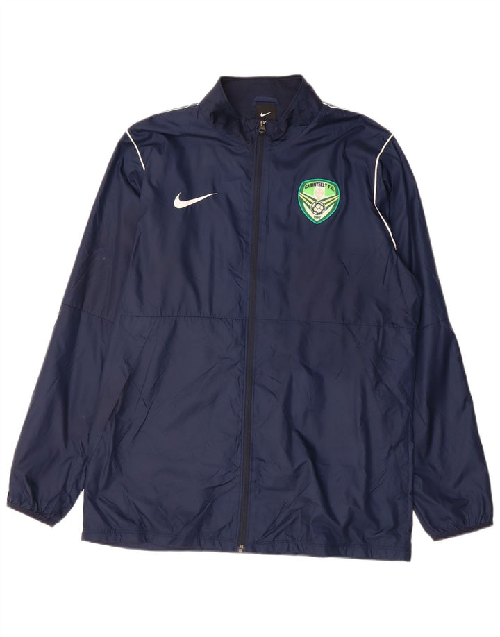 Męska kurtka przeciwdeszczowa NIKE Graphic UK 40, duża, granatowa, poliester