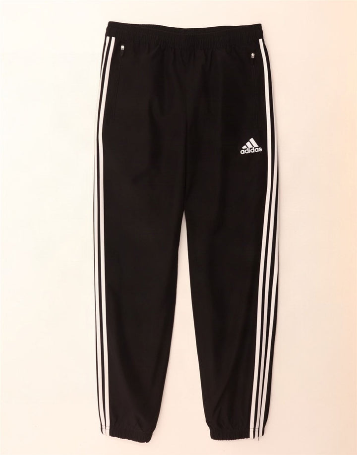 Adidas Męskie spodnie dresowe Joggery, duże, czarne, poliestrowe
