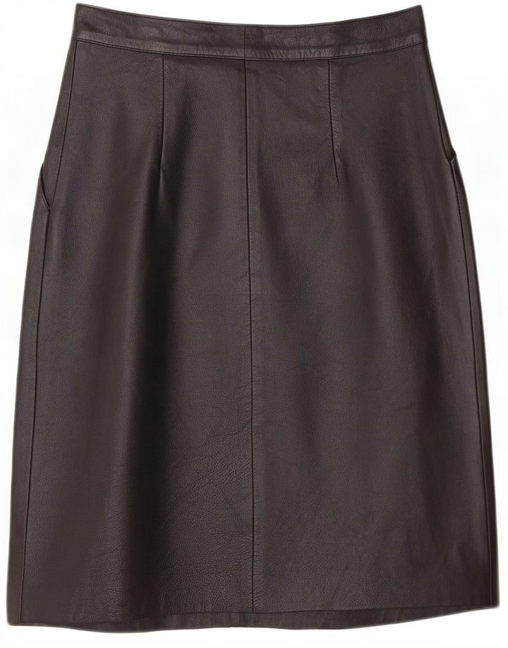 Spódnica skórzana damska Maxime IT 42 Medium W26 Czarna