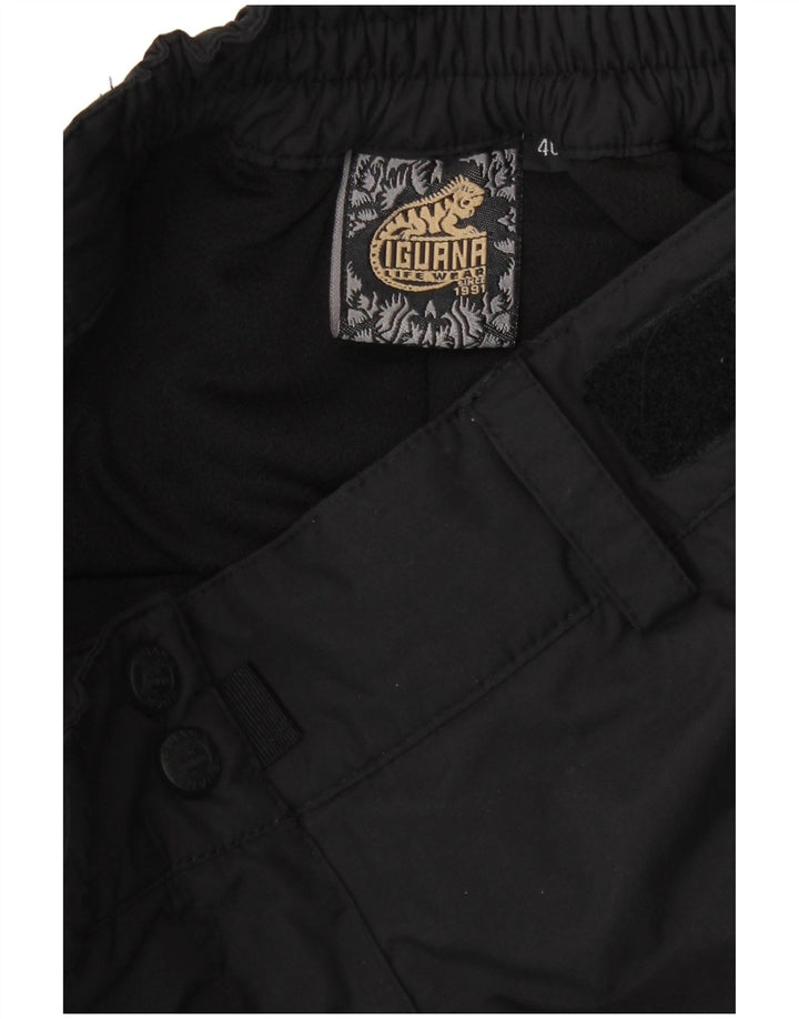 Damskie spodnie narciarskie Iguana EU 40 Średni czarny poliamid