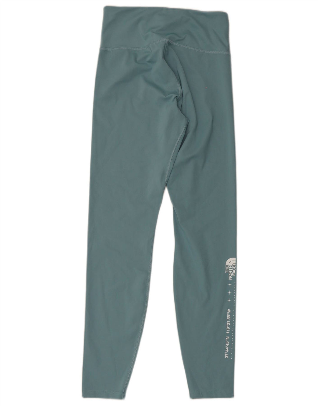Damskie legginsy graficzne The North Face UK 12, średni niebieski, poliester