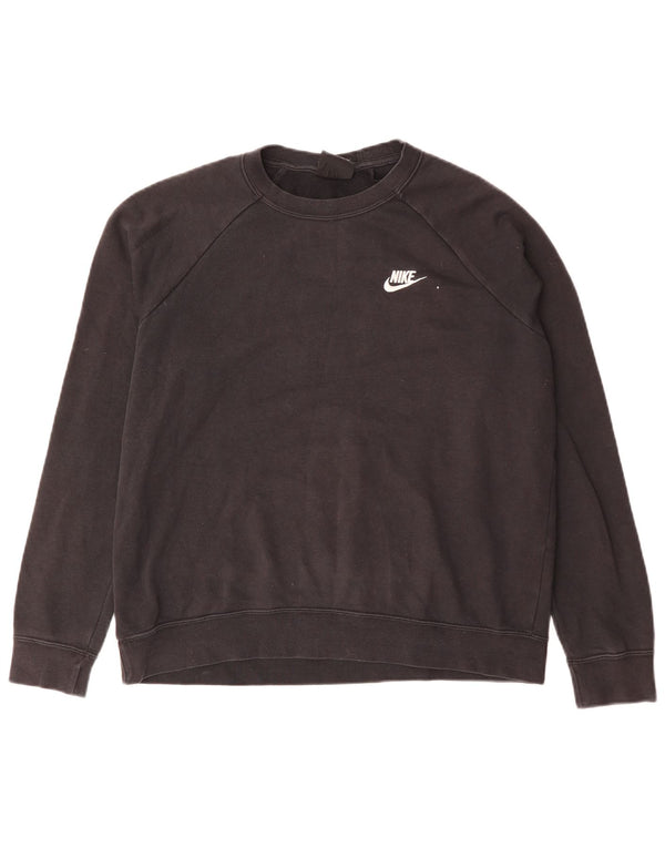 Bluza męska Nike, duża, czarna, bawełniana