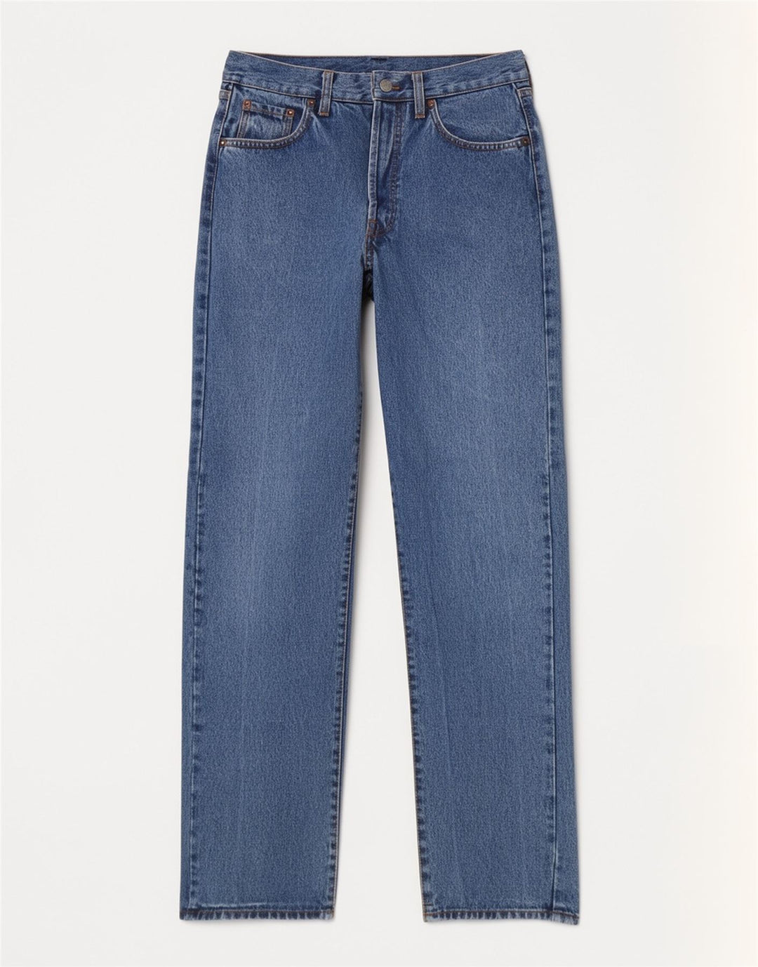 Damskie jeansy Replay 901 Slim W32 L32 Niebieskie bawełniane