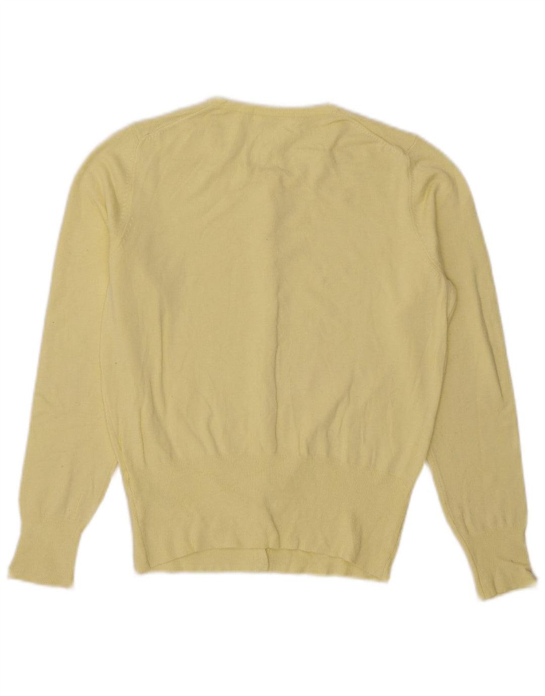 Sweter damski Marks & Spencer UK 12, średni żółty wiskoza