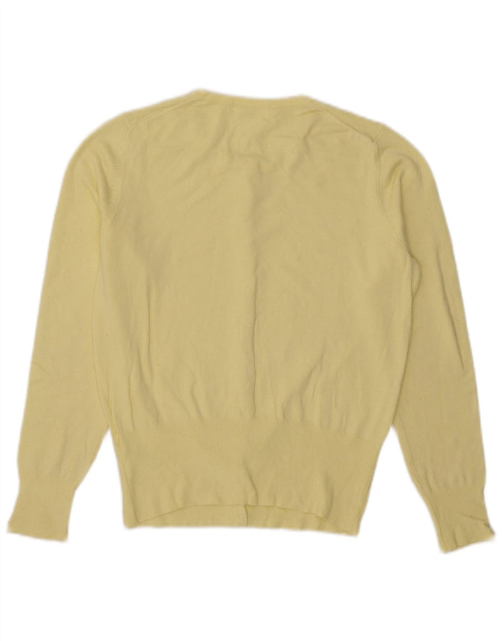 Sweter damski Marks & Spencer UK 12, średni żółty wiskoza