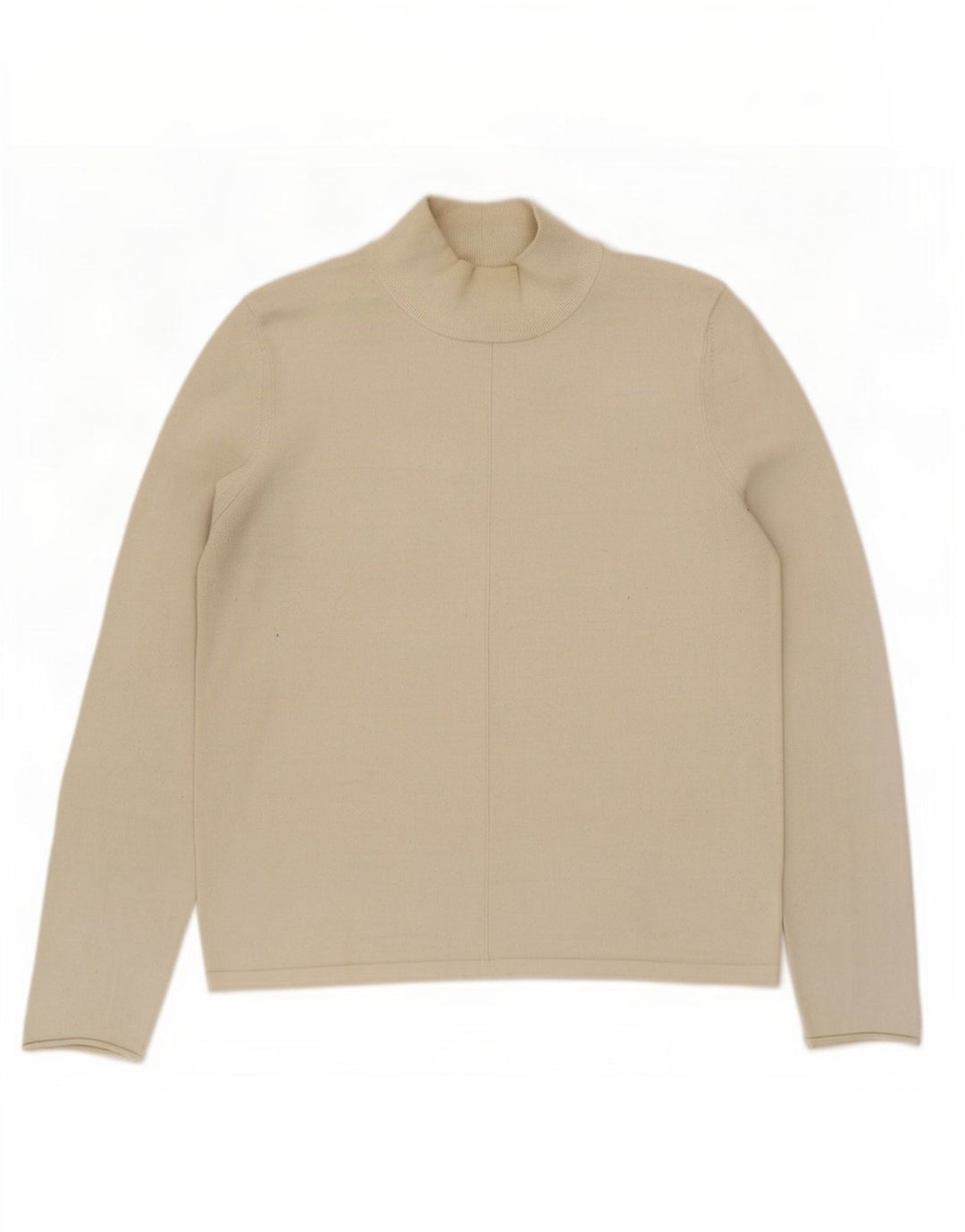 Whistle damski sweter z golfem UK 12 średni beż