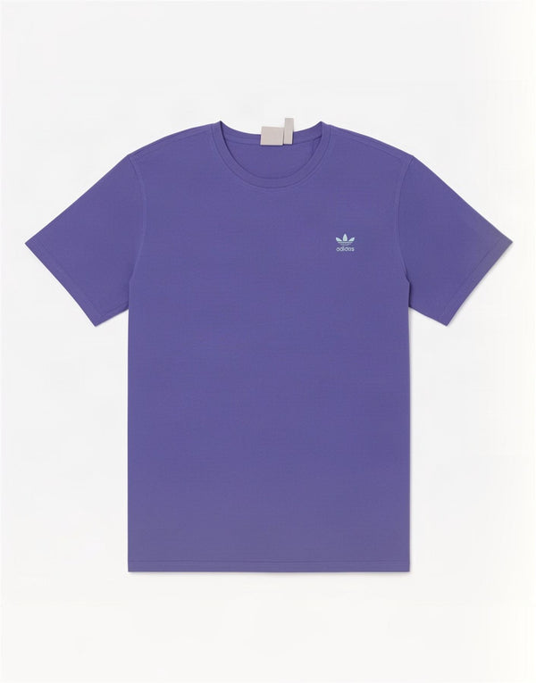 Adidas Męska koszulka Top 2XL Fioletowa bawełna