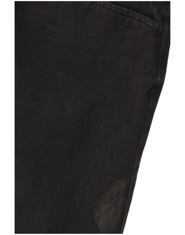 Damskie spodnie typu bootcut Eddie Bauer US 8 Medium W30 L30 Czarna bawełna