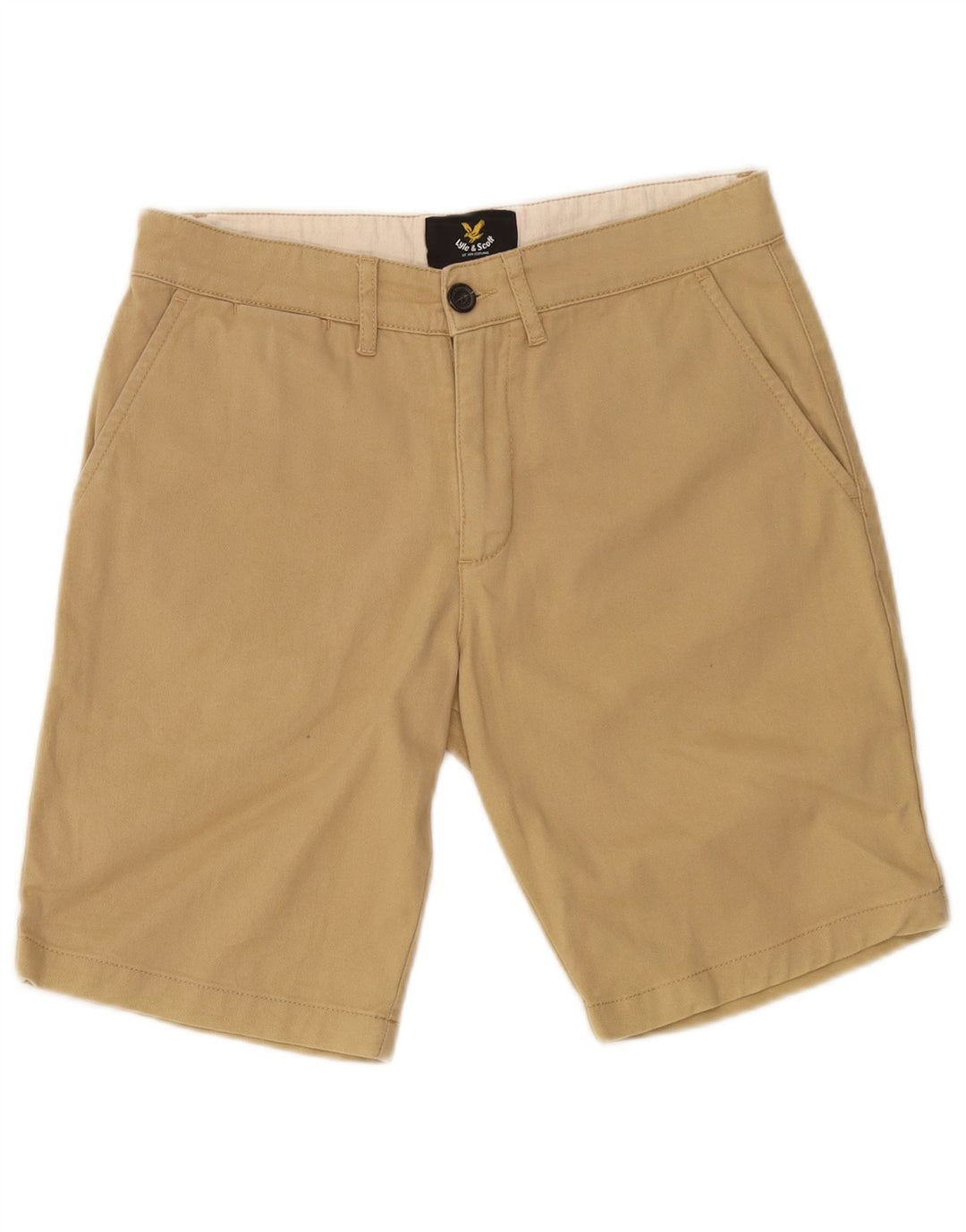 Męskie spodenki chino Lyle & Scott W30, średnio beżowa bawełna