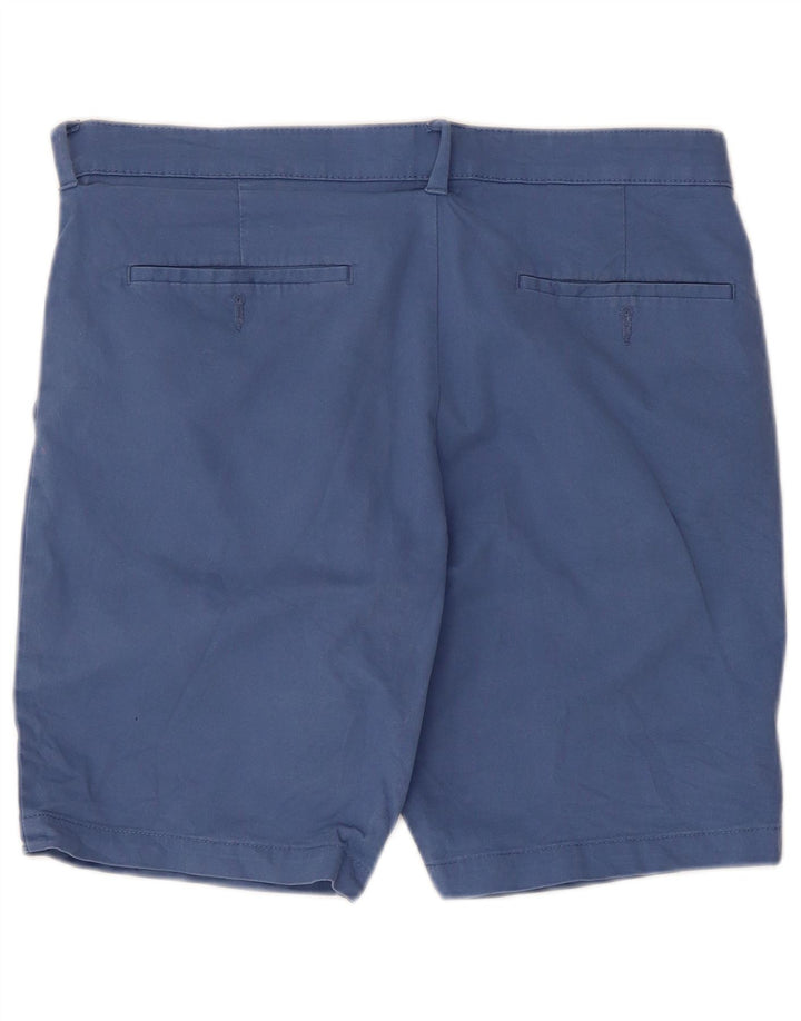 Marks & Spencer Męskie spodenki Chino W32 Średnioniebieskie, bawełniane