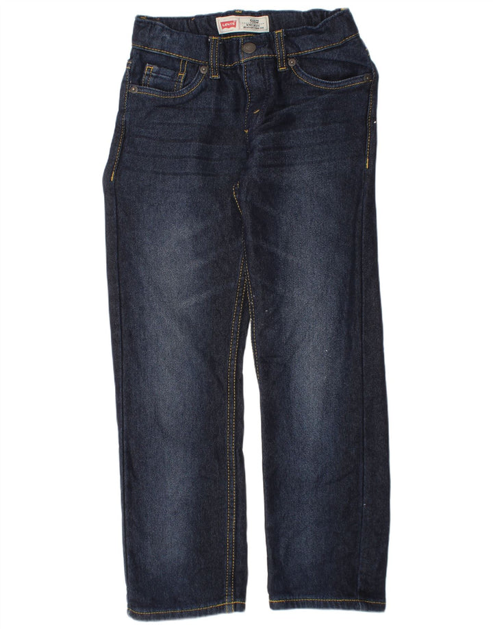 Dżinsy chłopięce Levi's 511 Slim 6-7 lat W24 L22 Niebieska bawełna