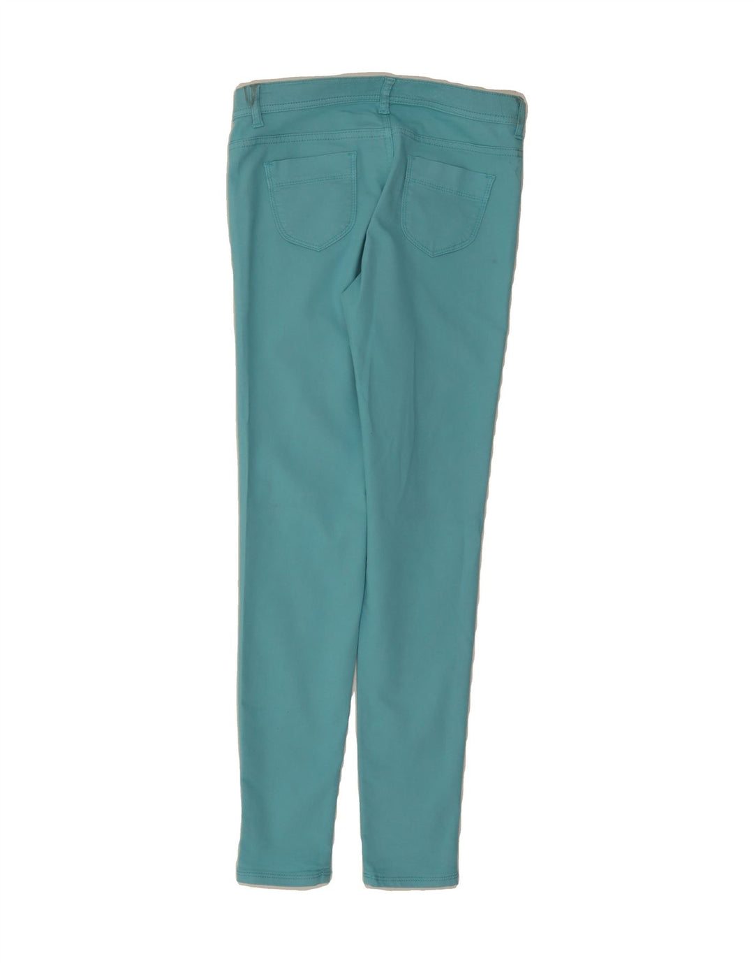 BENETTON Womens Skinny Jeans W28 L29 Turquoise Vintage Benetton and Second-Hand Benetton from Messina Hembry 