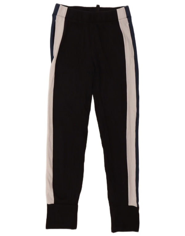 Damskie spodnie dresowe Adidas Joggers UK 12/14 Medium Black Colorblock