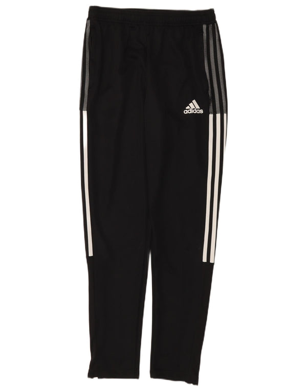 Chłopięce spodnie dresowe Adidas Aeroready 13-14 lat, czarny poliester