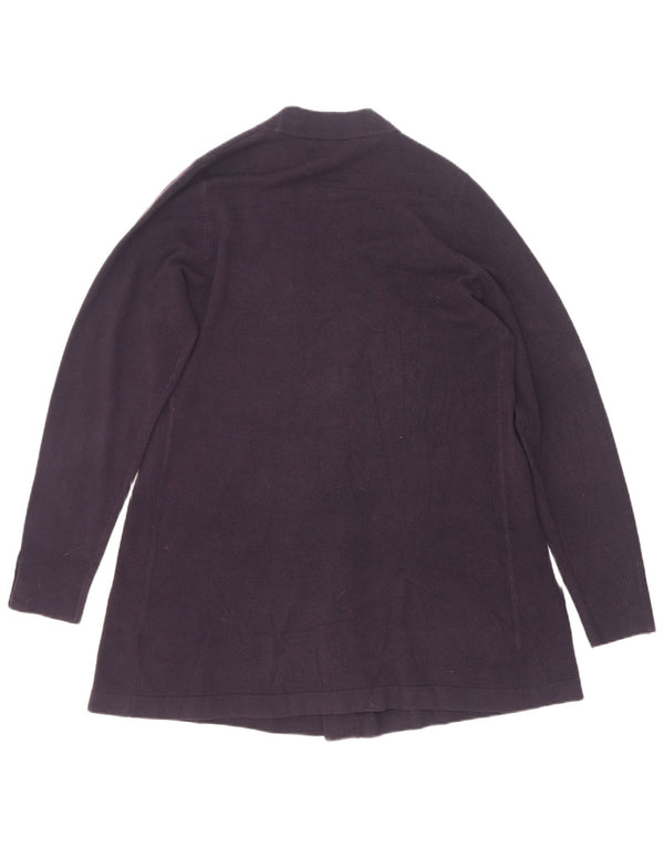 Marks & Spencer Damski sweter o przedłużonym fasonie, UK 12, średni granatowy