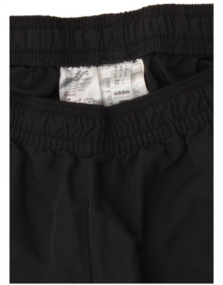 Damskie spodnie dresowe Adidas Aeroready, średni czarny poliester