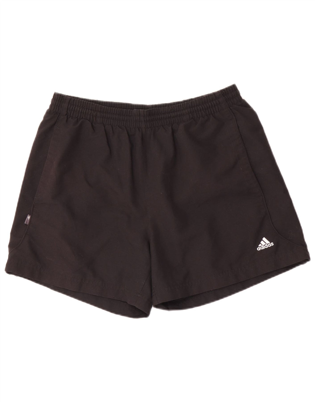 Męskie spodenki sportowe Adidas, średni czarny poliester