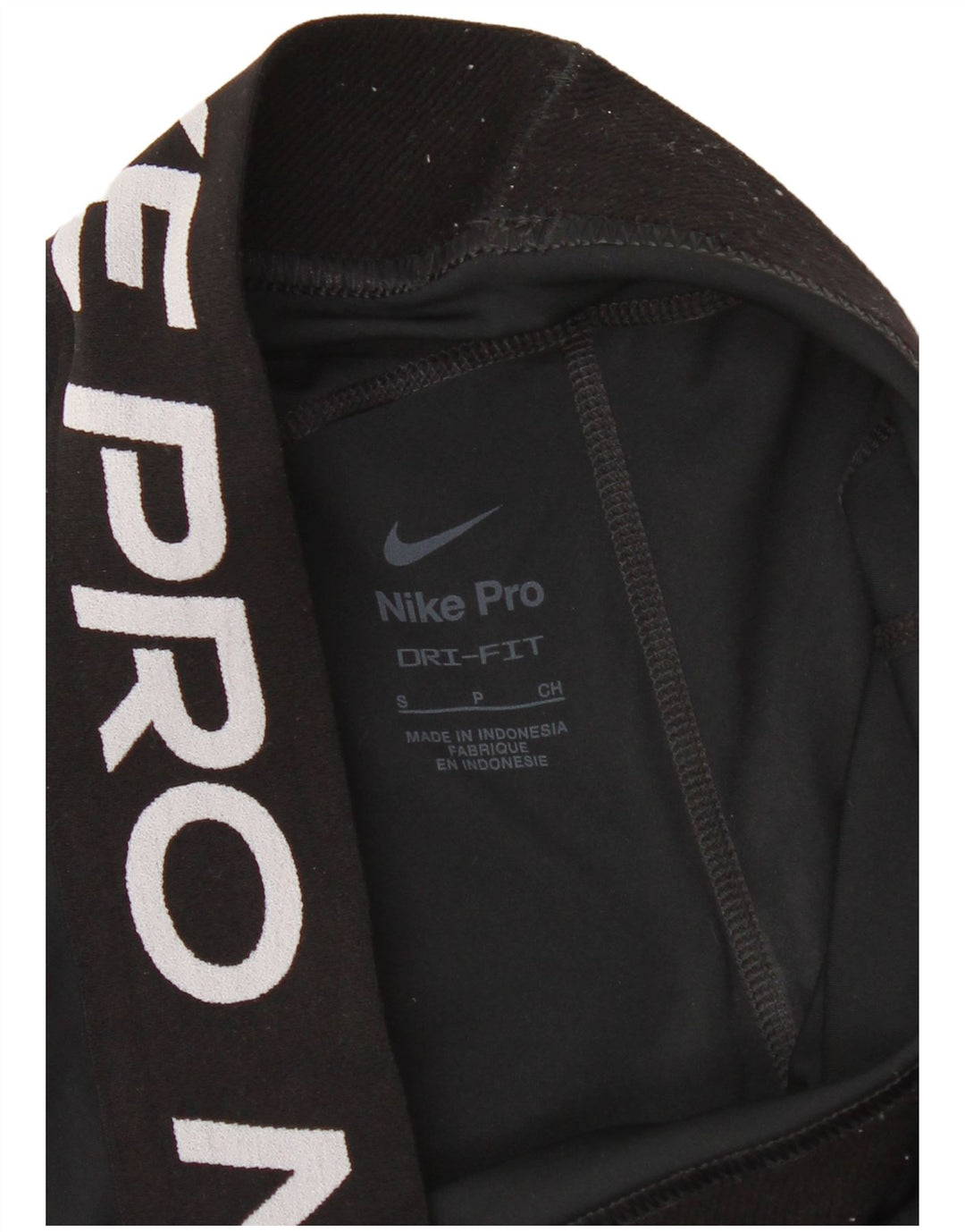 Damskie legginsy Nike Dri Fit Graphic UK 10, małe, czarne