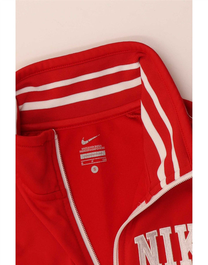 Damska kurtka dresowa Nike UK 10, mała czerwona