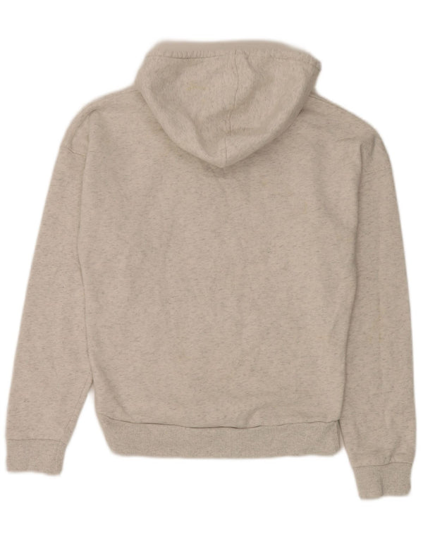 Damski sweter oversize z kapturem Reebok UK 8/10 Small, szara, nakrapiana bawełna