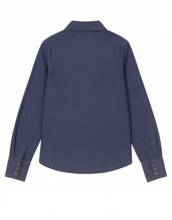 Koszula damska Calvin Klein Jeans UK 10, mała, bawełniana w granatowe cętki