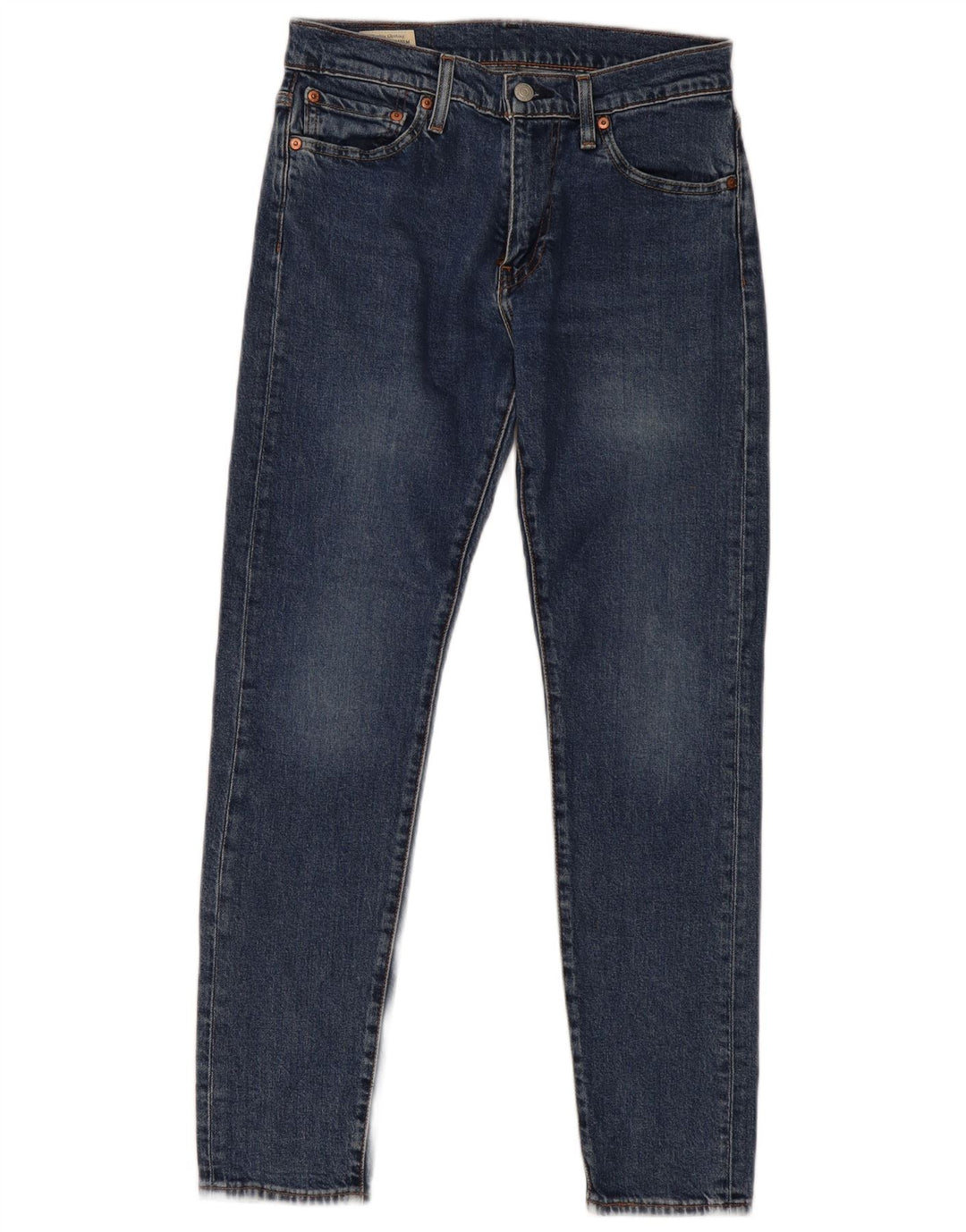 Damskie jeansy Levi's 512 Slim Tapered W29 L30 Niebieska bawełna