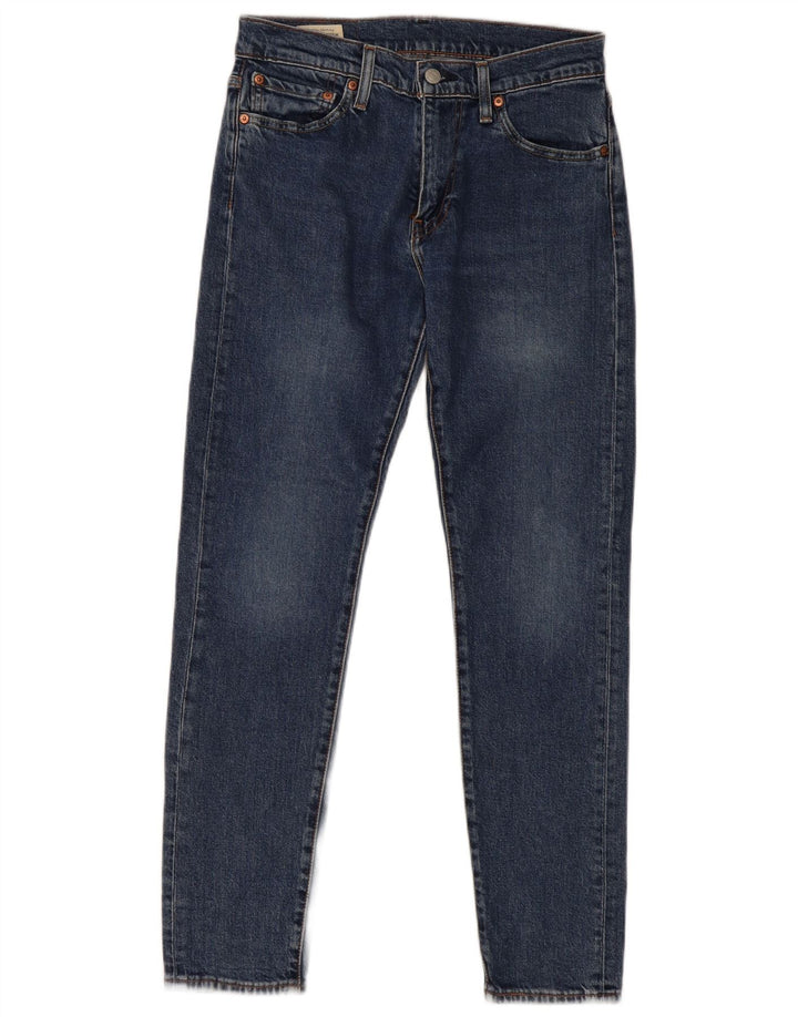 Damskie jeansy Levi's 512 Slim Tapered W29 L30 Niebieska bawełna