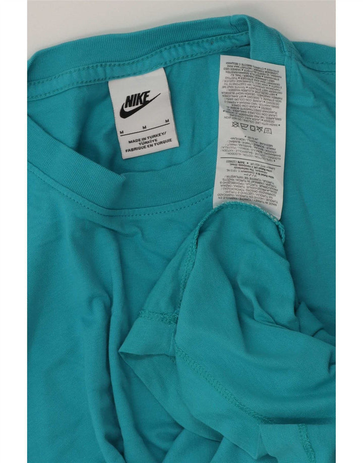 T-shirt męski Nike, bawełniany, średni niebieski