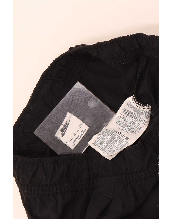 Męskie spodnie dresowe Nike Cargo, małe, czarne, nylonowe