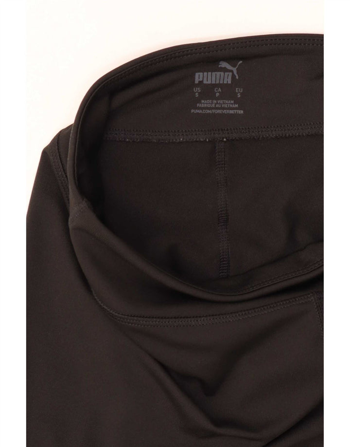 Damskie legginsy Puma Graphic UK 10 Small Black Colorblock
