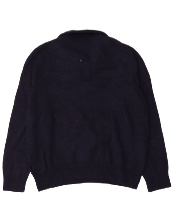 Sweter damski Polo Ralph Lauren z zamkiem błyskawicznym UK 16, duży granatowy