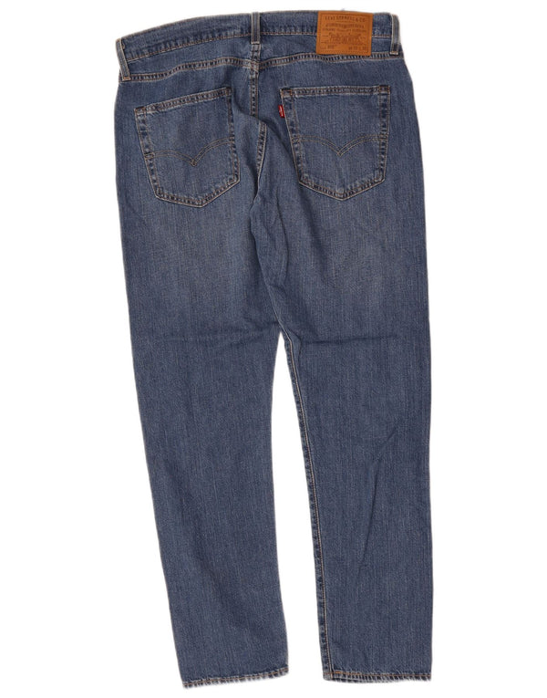 Męskie jeansy Levi's 512 Slim Tapered W33 L30 Niebieska bawełna