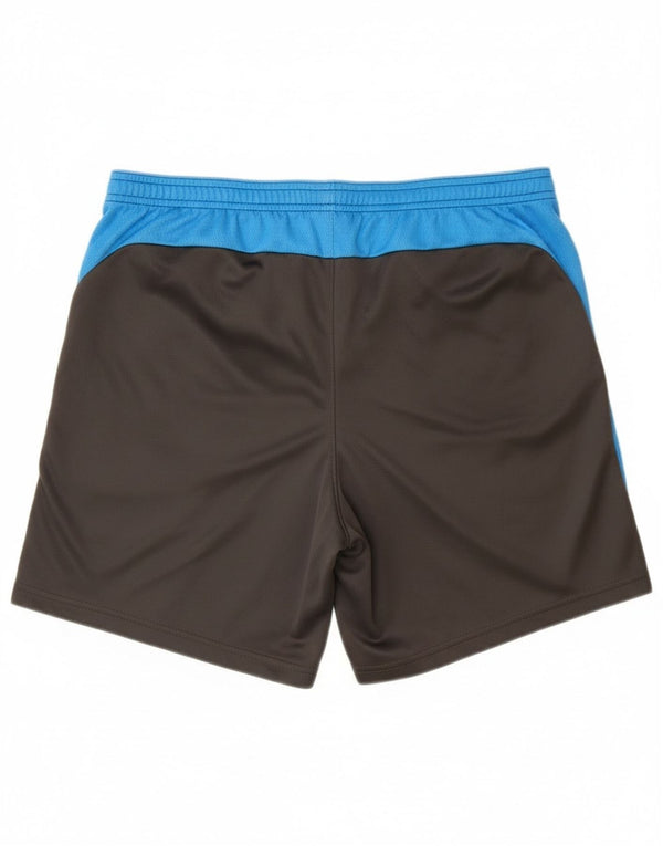 Męskie spodenki sportowe Nike Dri Fit, duży czarny poliester z blokami kolorów